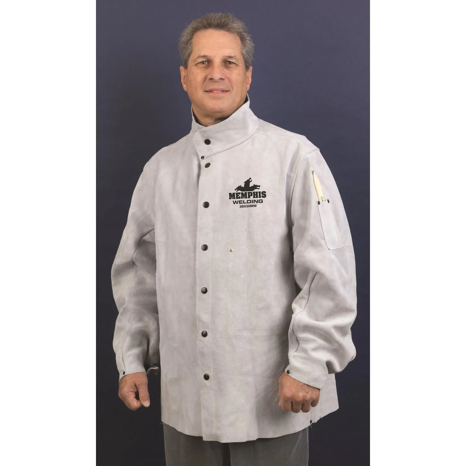 38030MWXXXL MCR Leather Welding Jacket,30",XXXL0