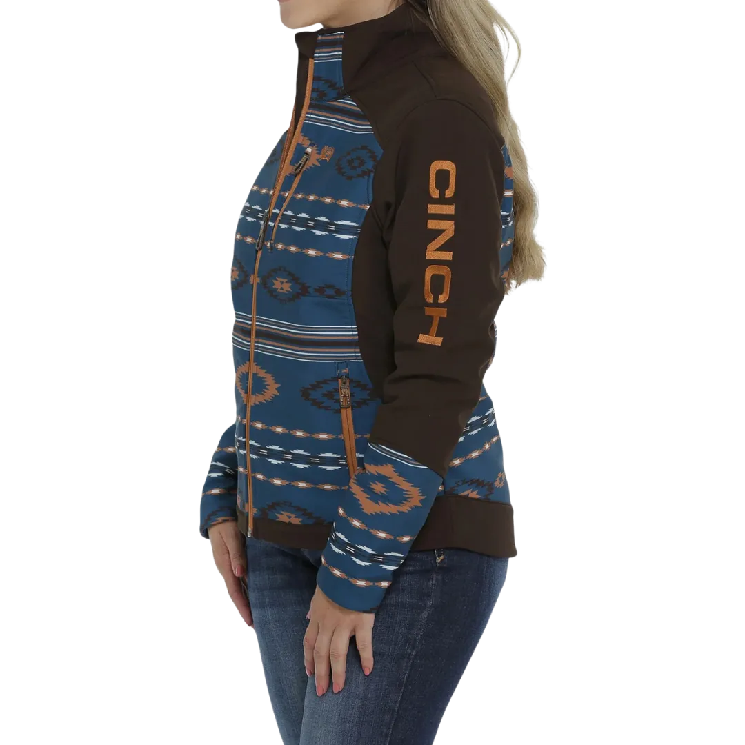 Cinch Women's Concealed Carry Solid Bonded Aztec Brown Jacket
