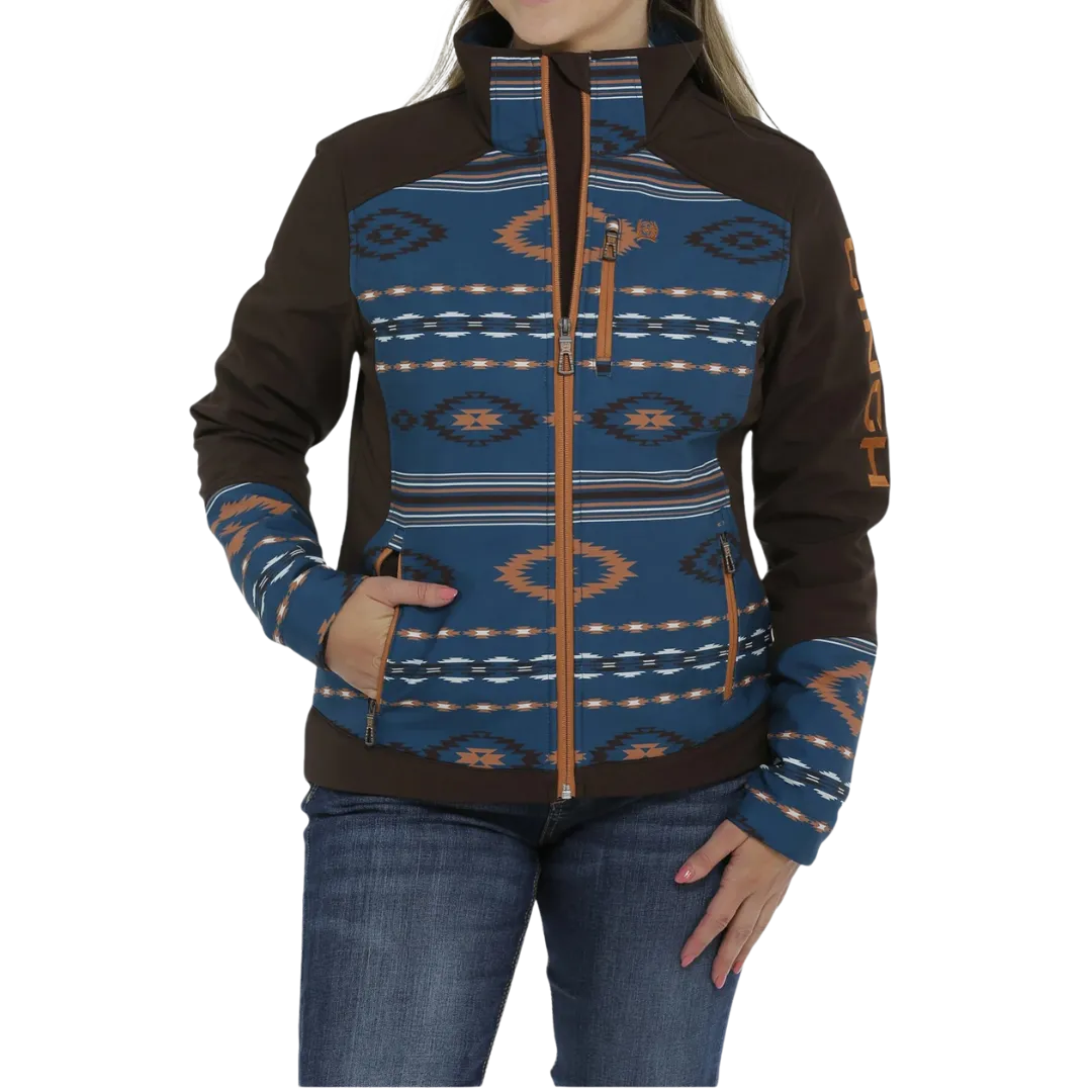 Cinch Women's Concealed Carry Solid Bonded Aztec Brown Jacket