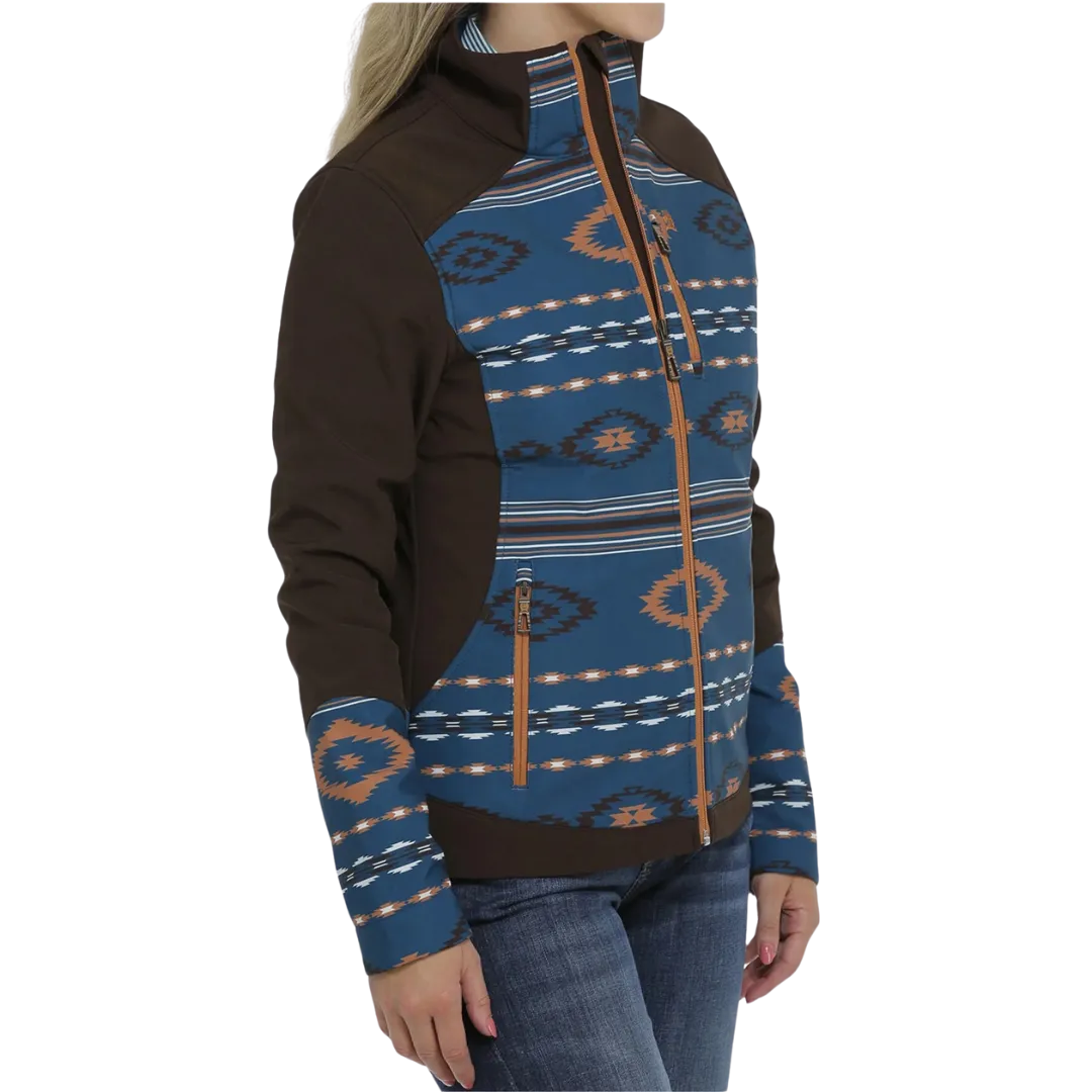 Cinch Women's Concealed Carry Solid Bonded Aztec Brown Jacket