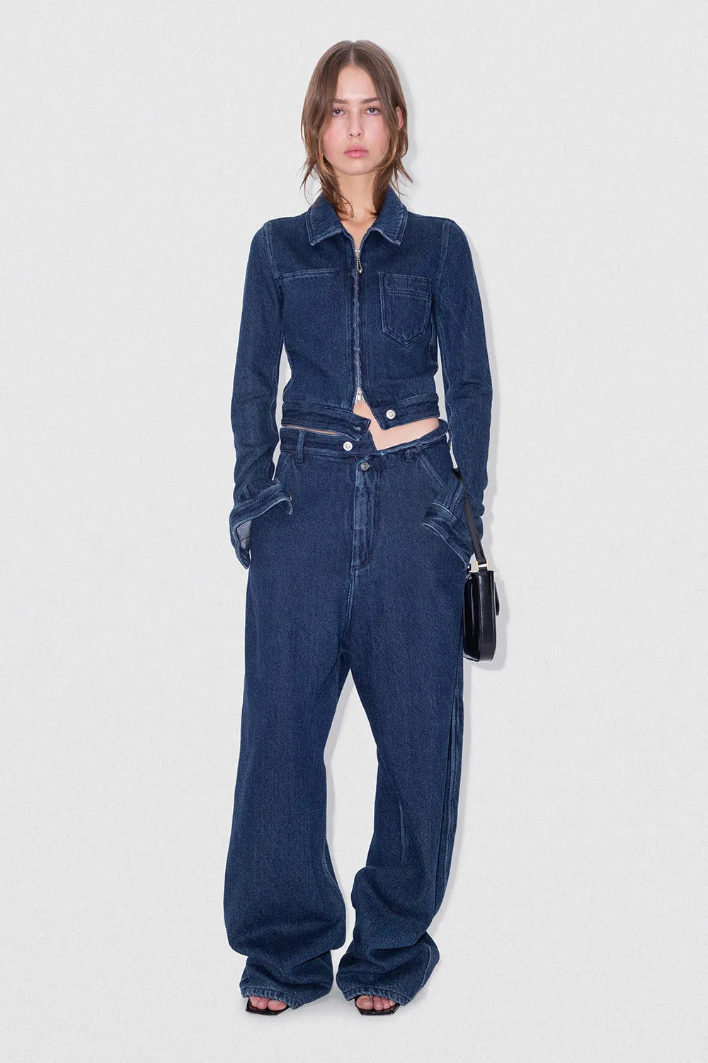D Denim Jacket Indigo Denim