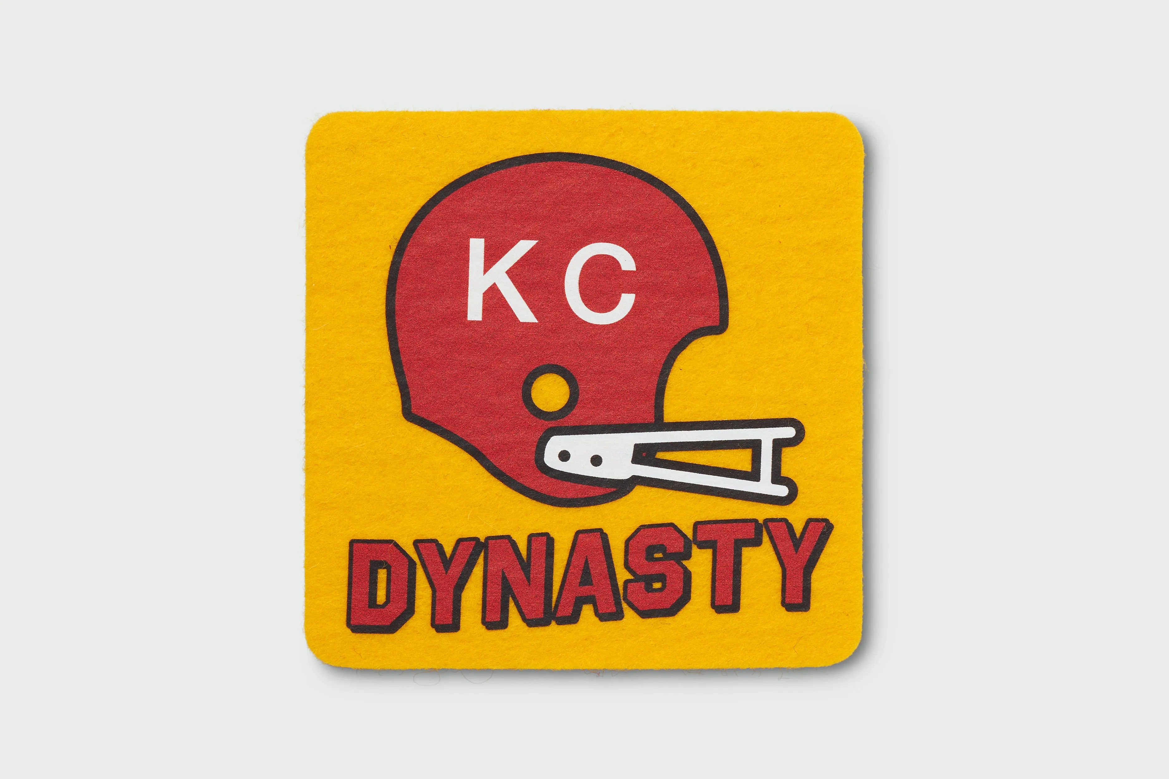KC Dynasty Champs Wool Coasters