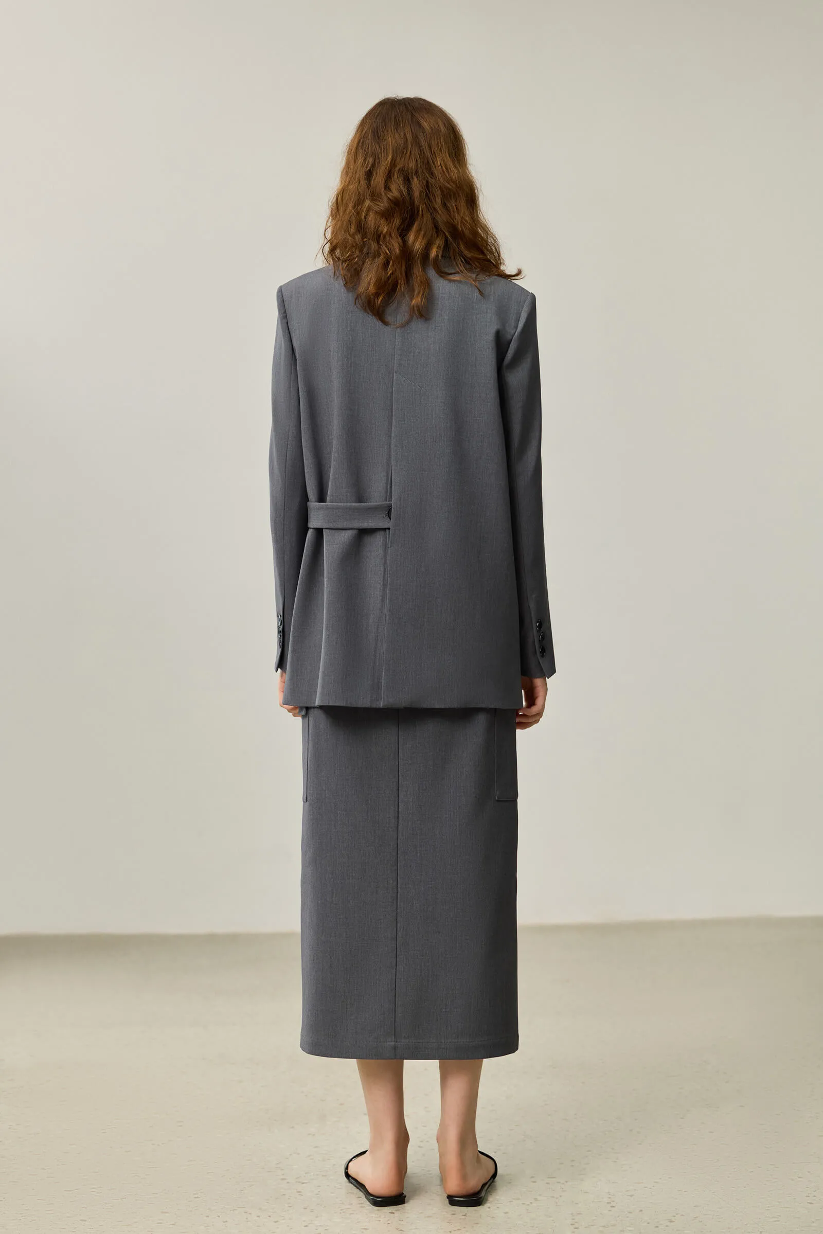 LILY Grey Suit Jacket
