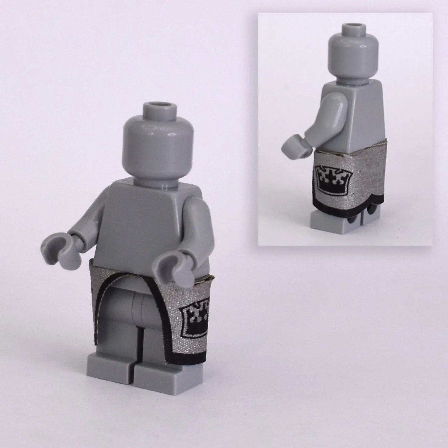 Metallic Silver Armaments