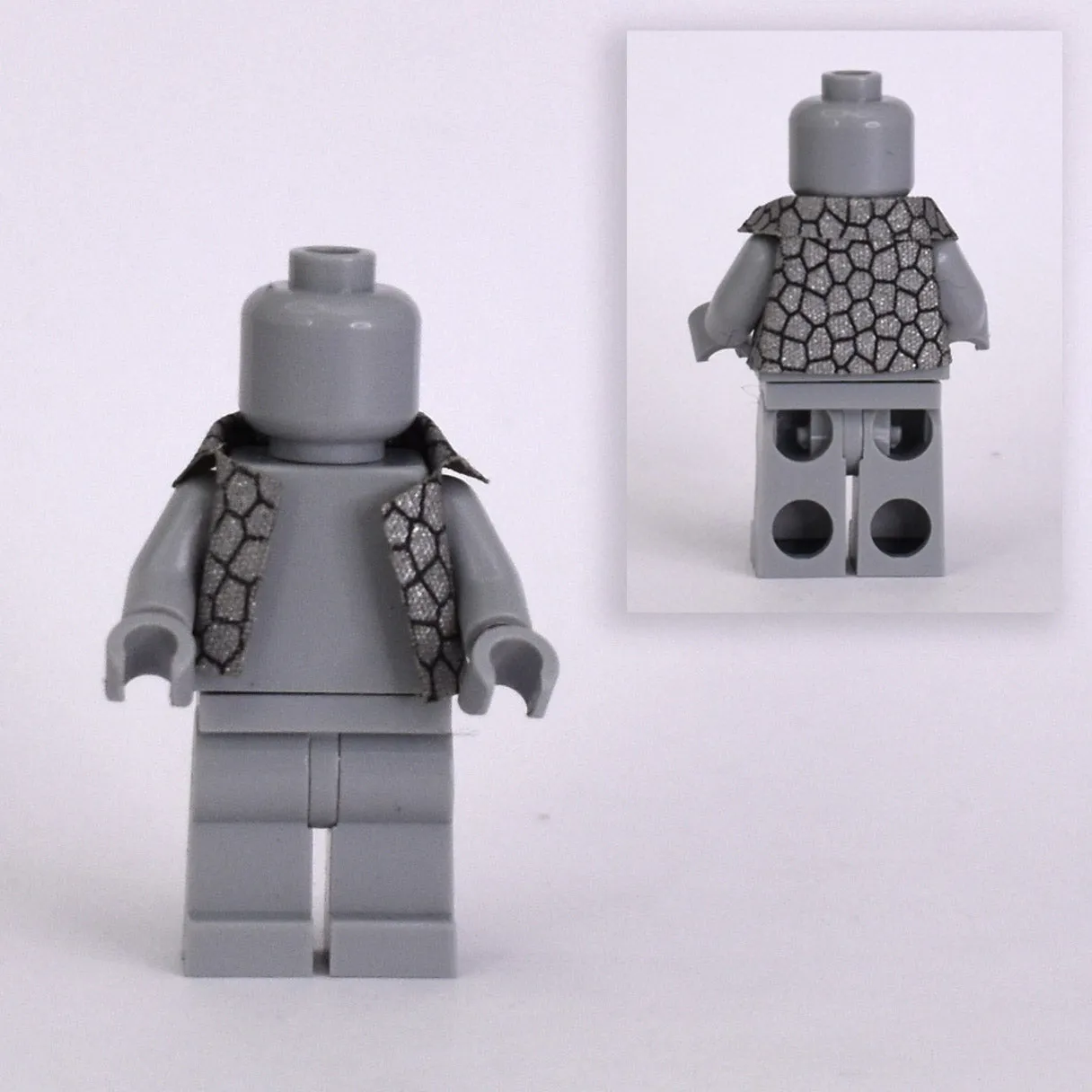 Metallic Silver Armaments