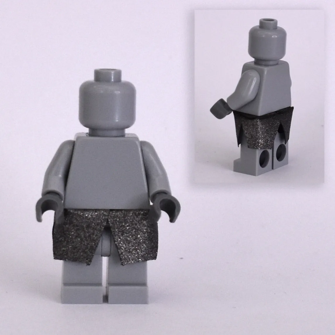 Metallic Silver Armaments