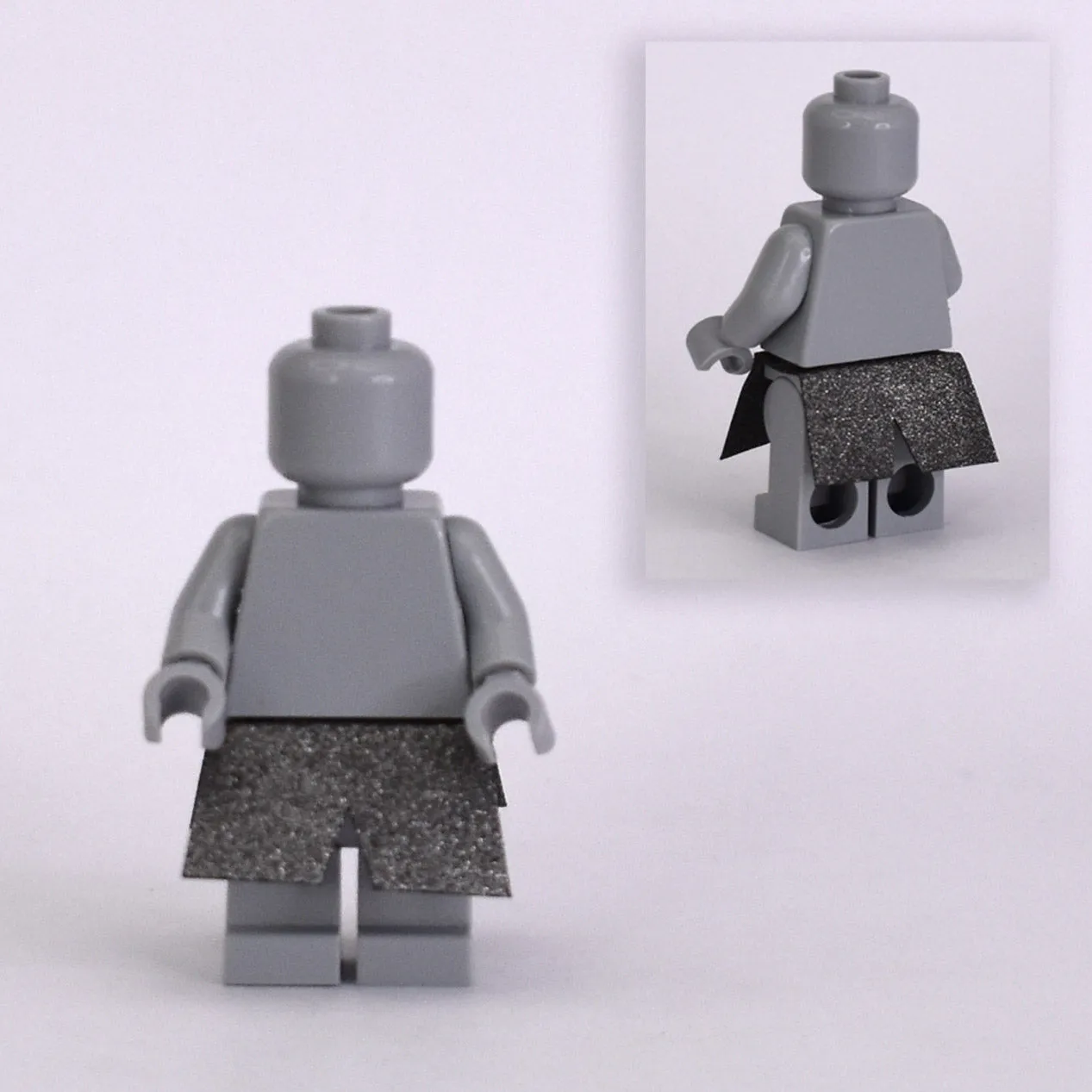 Metallic Silver Armaments
