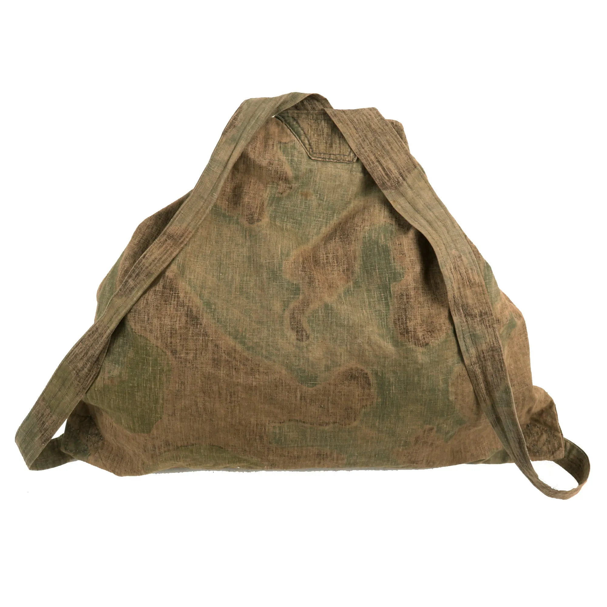 Original German WWII M41 Tornister Made from Italian Camouflage