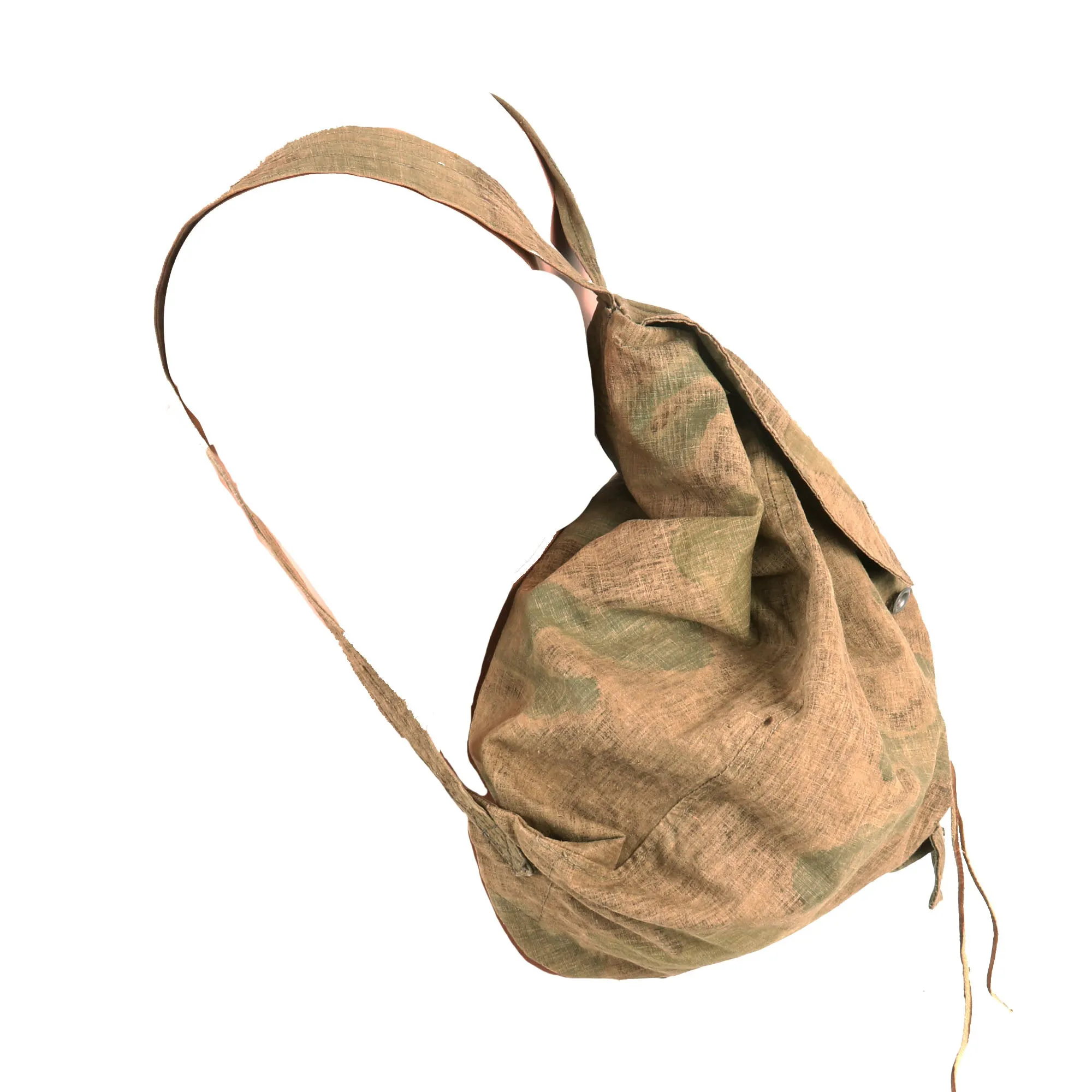 Original German WWII M41 Tornister Made from Italian Camouflage