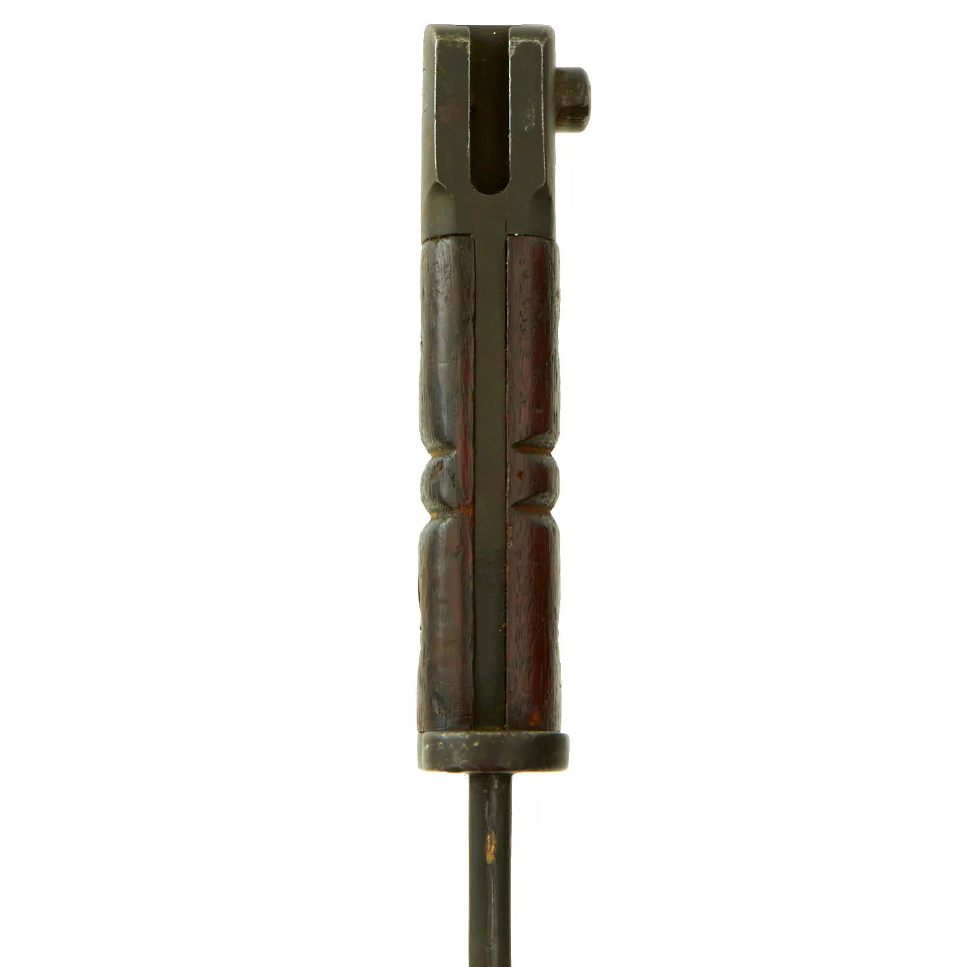 Original U.S. WWI M1917 Enfield British P1913 Overstamp Bayonet by Remington with M1917 Trench Gun Fiberglass Scabbard