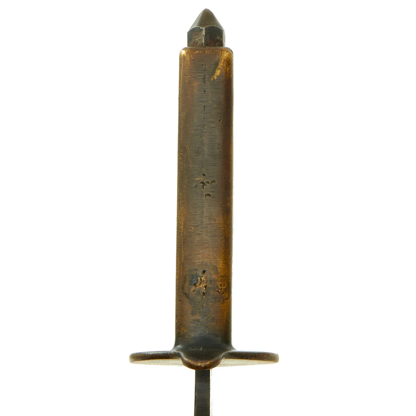 Original U.S. WWI Model 1918 Mark I Trench Knife by L. F. & C. with French Made Steel Scabbard