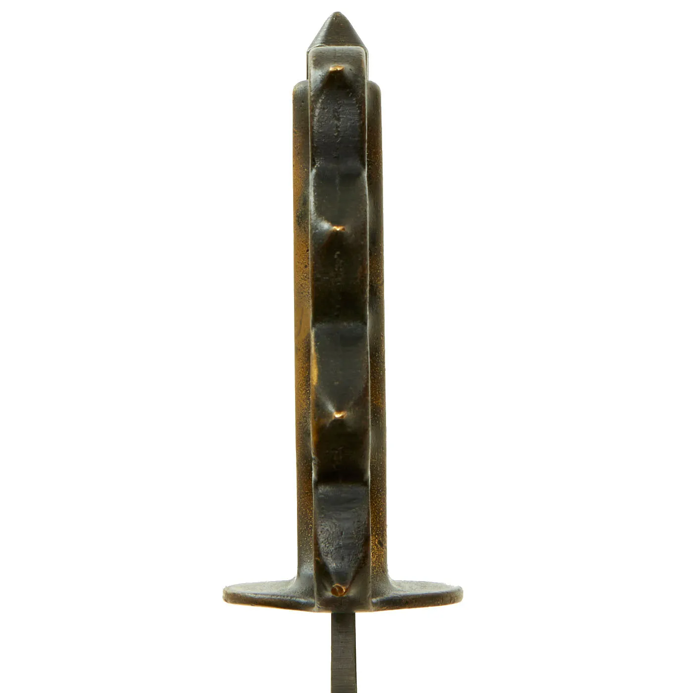 Original U.S. WWI Model 1918 Mark I Trench Knife by L. F. & C. with French Made Steel Scabbard
