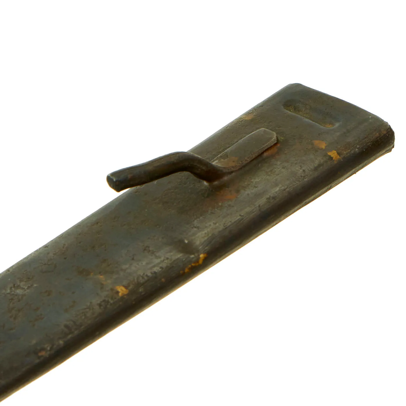 Original U.S. WWI Model 1918 Mark I Trench Knife by L. F. & C. with French Made Steel Scabbard