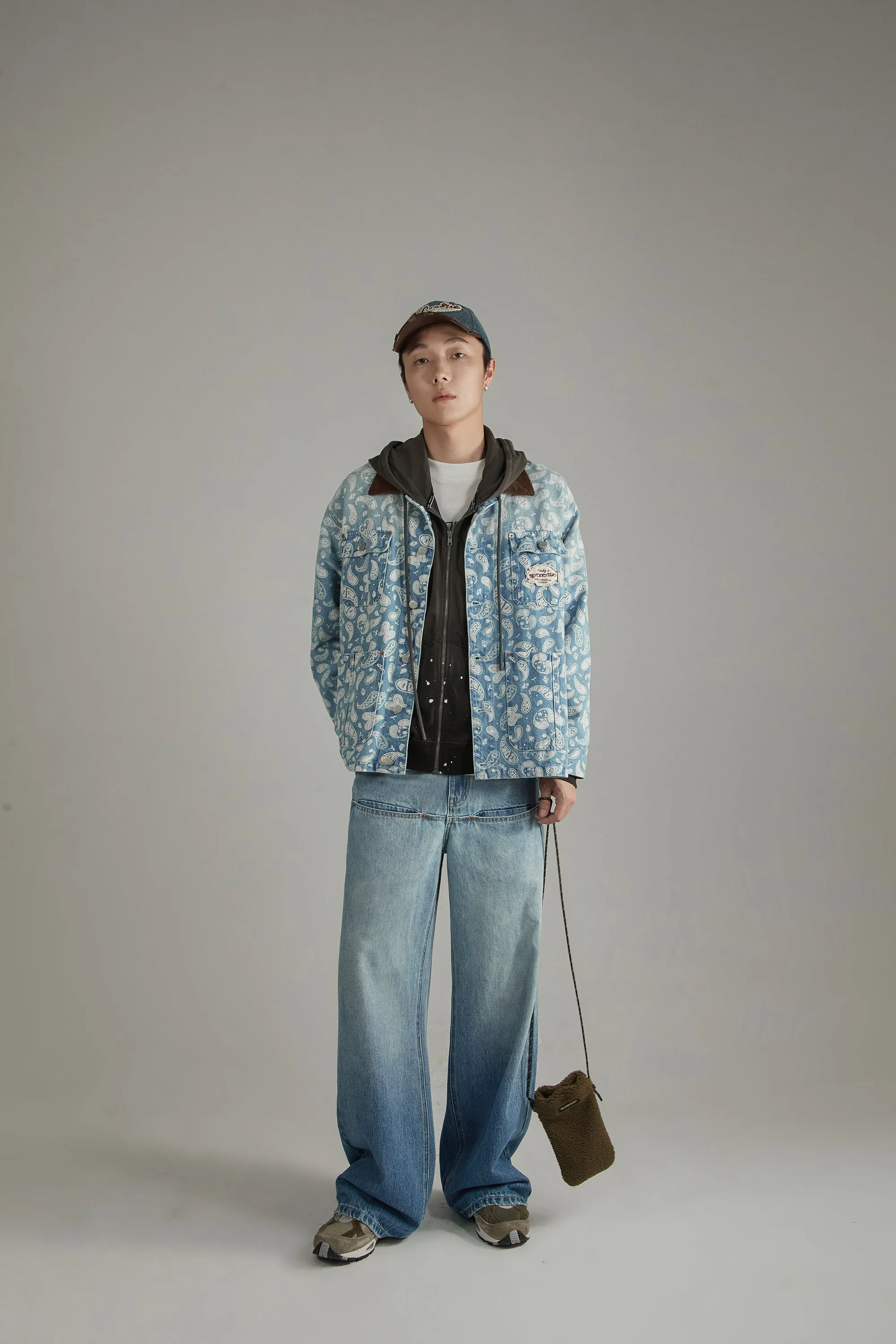 Paisley Pocket Denim Jacket