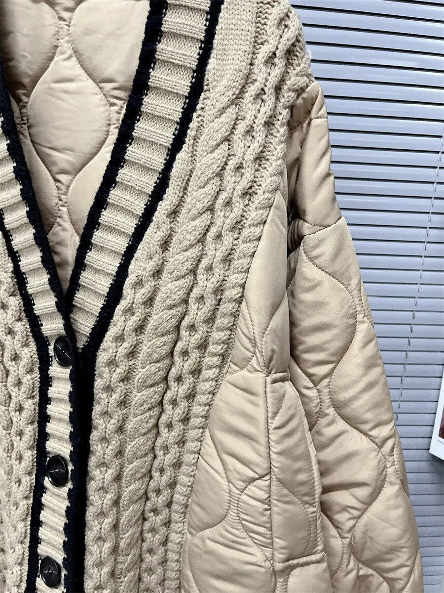 Pre Order:  Knit Coat Cardigan