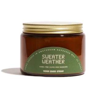 SWEATER WEATHER - Rapeseed Candle Triple Wick 500ml 65 Hours