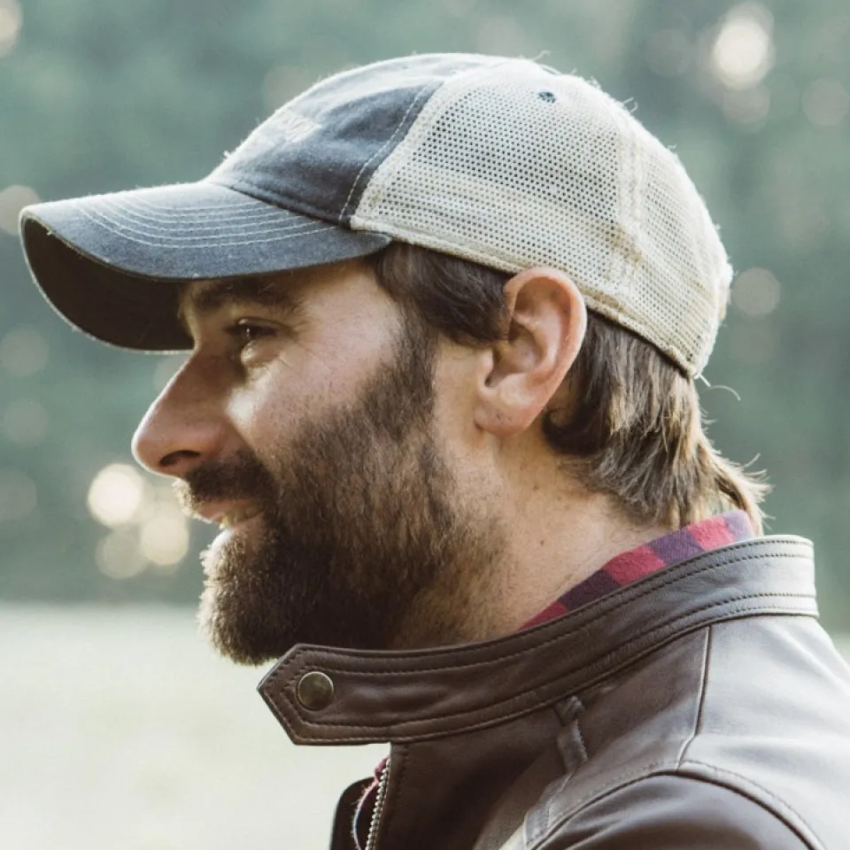 Thompson Leather Moto Jacket | Brown