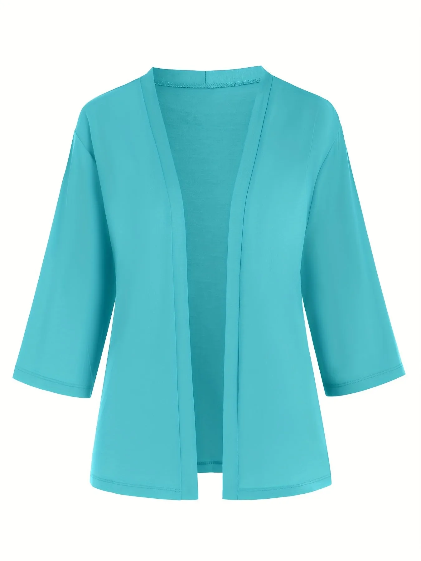 Womens Plus Size Open Front Thin Cardigan for Every Occasion